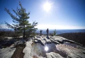 View atop Black Mountain
