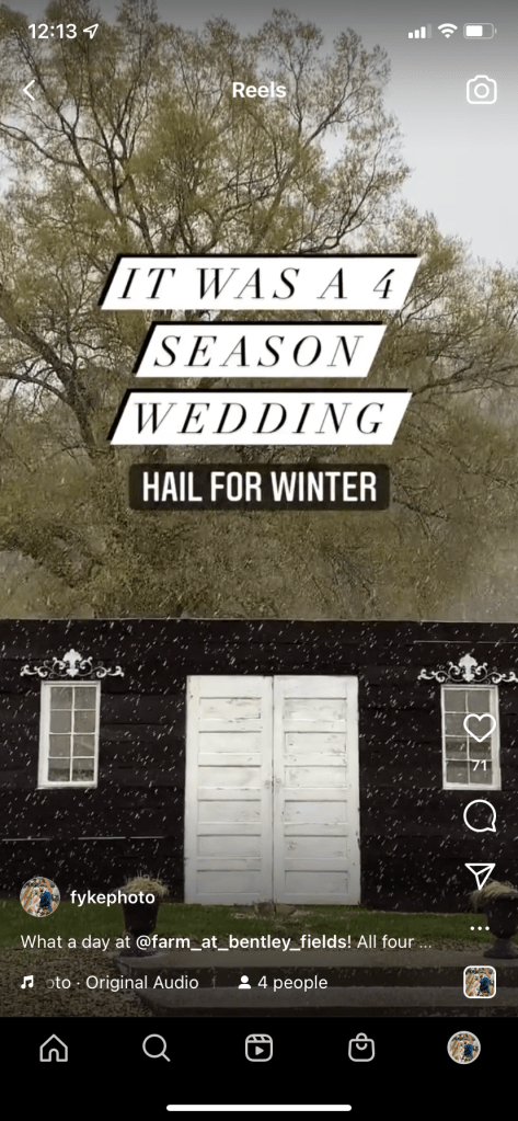 Fyke Photography reel stats